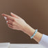 Blue Orbit | Tempest Glass Bracelet